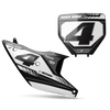 Husqvarna Number Background Decals - Bluwh