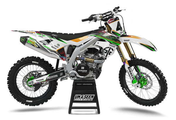 Kawasaki Rivah Oz Graphic Kit - KK KXF KDX KLX Models | All Years