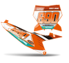 KTM Number Background Decals - Gravity