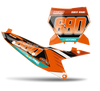 KTM Number Background Decals - Gravity
