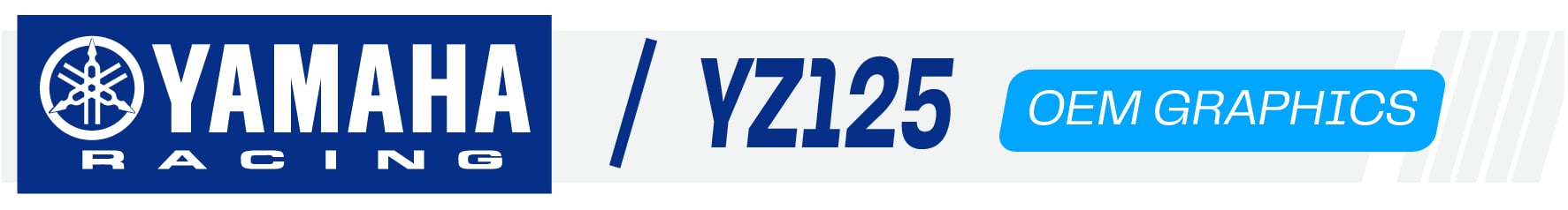 Yamaha YZ125 OEM Graphics