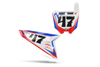 Honda Number Background Decals - Fasthouse Style