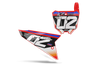Honda Number Background Decals - Stacked