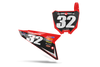 Honda Number Background Decals - Geico
