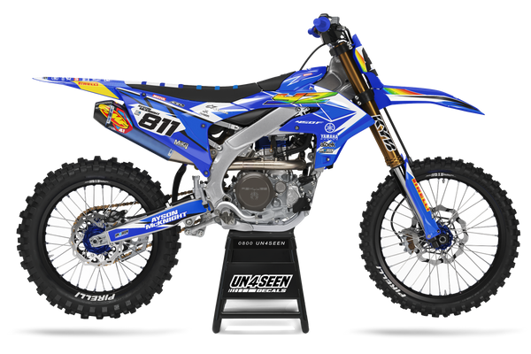 Yamaha Rainbows Graphic Kit - YZ YZF WR TTR PW Models | All Years