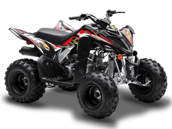 Yamaha Yfz110 Graphics - Fire