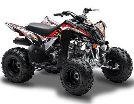 Yamaha Yfz110 Graphics - Fire