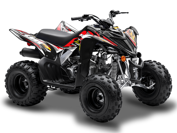 Yamaha Yfz110 Graphics - Fire