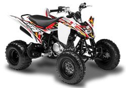 Yamaha Raptor 125 Graphics - Fire