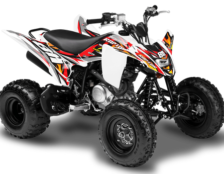 Yamaha Raptor 125 Graphics - Fire