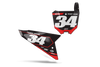Honda Number Background Decals - Kirk