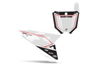 Honda Number Background Decals - Tidy