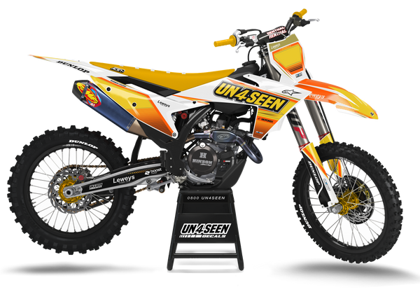 KTM Gummy Graphic Kit - SX SXF XC XCF EXC EXCF Models | All Years