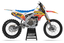 Yamaha Gummy Yellow Graphic Kit - YZ YZF WR TTR PW Models | All Years