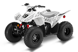 Honda TRX90 ATV Graphics - Jagger Grey