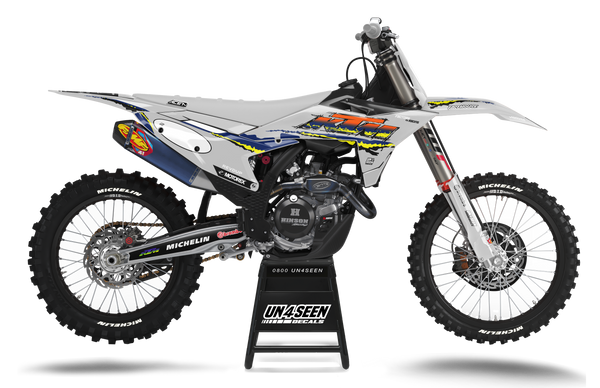 KTM Retro Grey 95 Graphics Kit - SX SXF XC XCF EXC EXCF Models | All Years