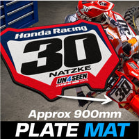 MATCHING PLATE MAT