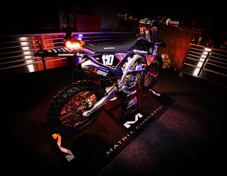 Honda Graphics Kit - Blackhole Alpinestars replica