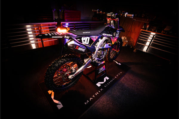 Honda Blackhole Alpinestars Replica Graphic Kit - CRF CR XR Models | All Years