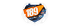 Box BMX Number Plate Graphics - Frekz Orange