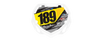 Box BMX Number Plate Graphics - Frekz Yellow