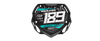 Box BMX Number Plate Graphics - Pattern Aqua
