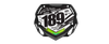 Box BMX Number Plate Graphics - Scribble Green