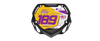 Box BMX Number Plate Graphics - Speedway Purple