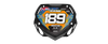 Box BMX Number Plate Graphics - States Orange