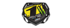 BMX Number Plate Graphics - Boltz Yellow