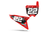 Honda Number Background Decals - Class
