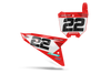 Honda Number Background Decals - Class
