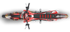 Honda Graphics Kit - Leopard Red
