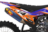 KTM Graphics Kit - Directional Fusion Blue