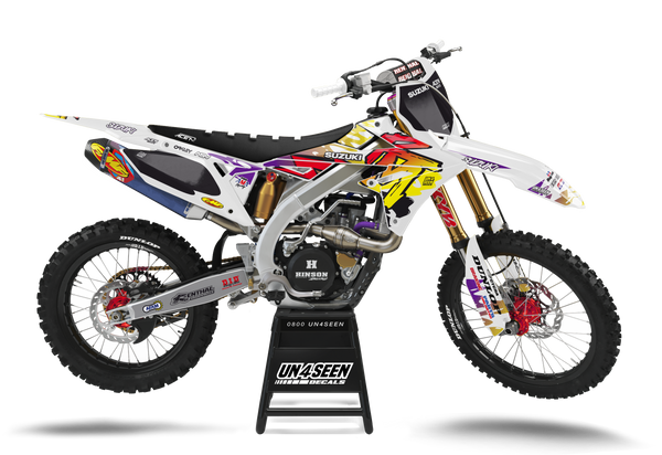 Suzuki Flashback Graphic Kit - RMZ RM RMX DR DRZ JR Models | All Years