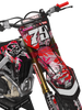Honda Graphics Kit - Floral Chroma Red