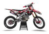 Honda Graphics Kit - Floral Chroma Red