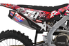 Honda Graphics Kit - Floral Chroma Red