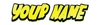 Helmet Name stickers (2pck) Amazing Kids