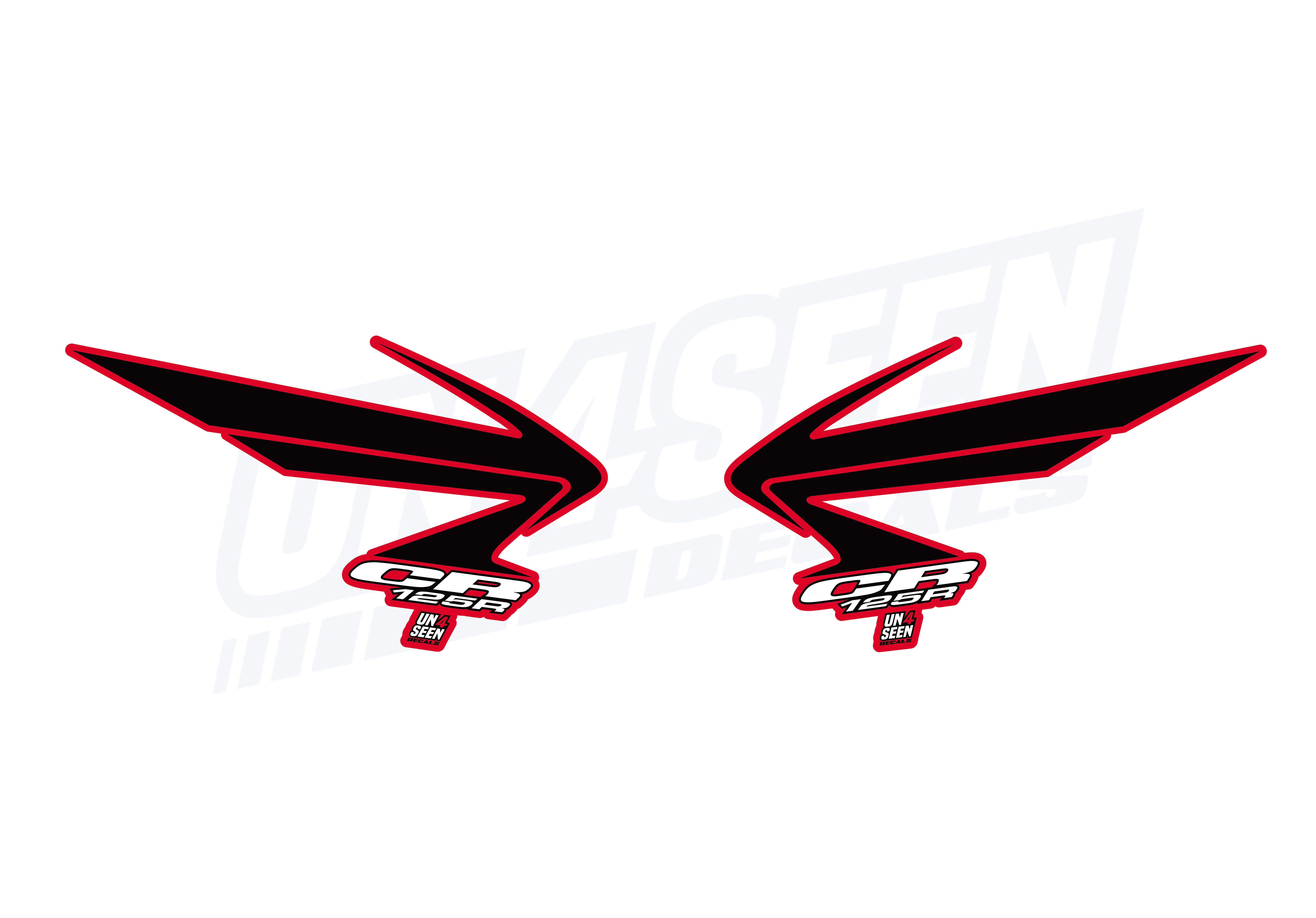 2007 Stickers 2007 CR125R Honda OEM replica Decals New Zealand