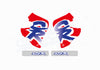 1993 CR250R Honda OEM replica Decals