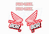 1989 CR80R Honda OEM replica Decals