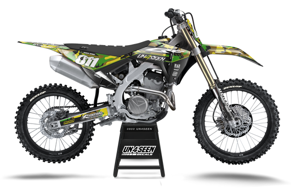 Honda Hidden Camo Graphic Kit - CRF CR XR Models | All Years