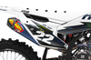 Husquvarna  450 Graphics Kit - Zag White