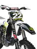 Husquvarna  450 Graphics Kit - Zag White