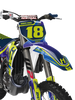 Husqvarna Graphics Kit -  Racer Portyl Navy