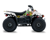 Suzuki LTZ50 ATV Graphics - Revd Up White