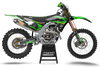 Kawasaki Graphics Kit - Flow Gold
