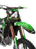 Kawasaki Graphics Kit - Flow Gold