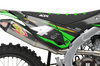 Kawasaki Graphics Kit - Flow Gold